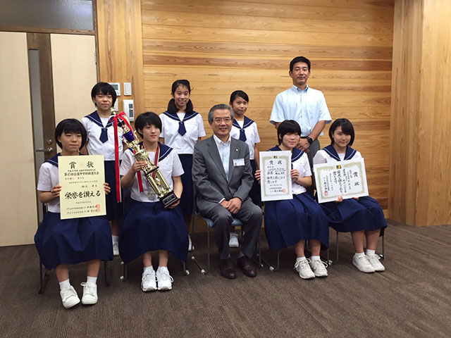 那珂川北中学校・平成27年度中体連