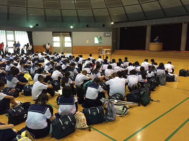 那珂川北中学校・平成27年度 自然教室