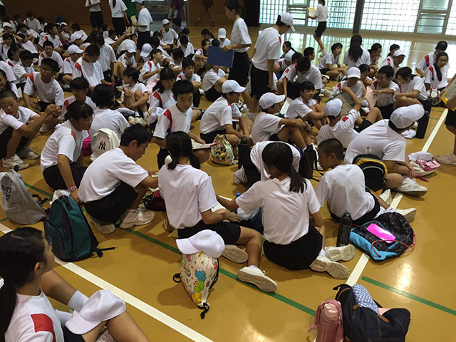 那珂川北中学校・平成27年度 自然教室