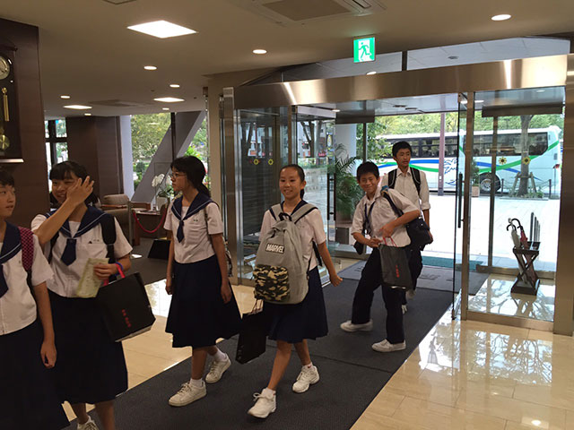 那珂川北中学校・平成27年度 修学旅行