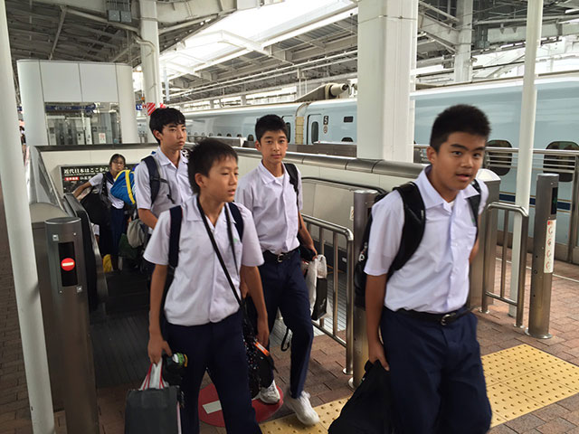 那珂川北中学校・平成27年度 修学旅行