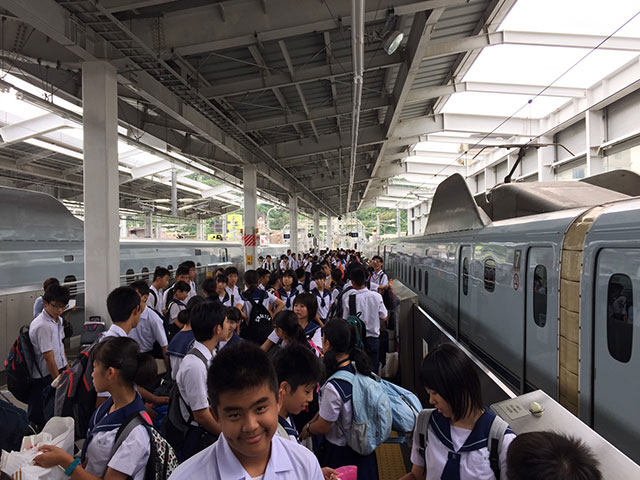 那珂川北中学校・平成27年度 修学旅行