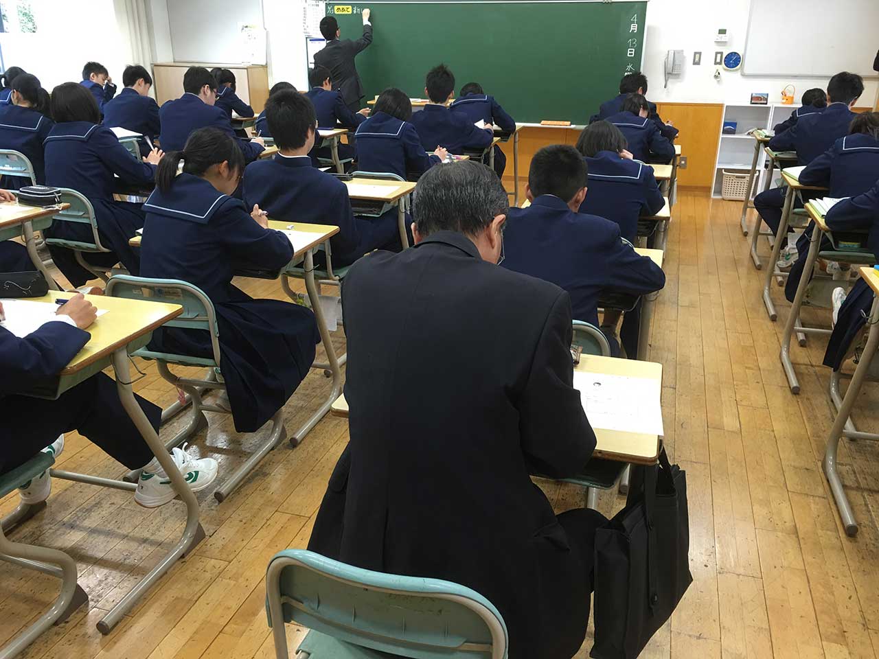 那珂川北中学校・聴講生