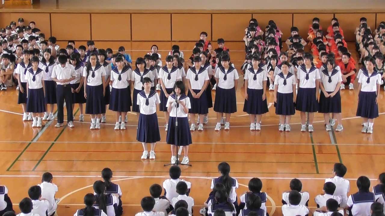 那珂川北中学校　そよかぜフェスタ出演　那珂川北中学校・吹奏楽部