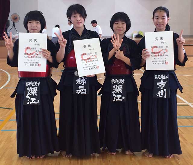 那珂川北中学校・平成28年度中体連 筑紫区大会個人女子