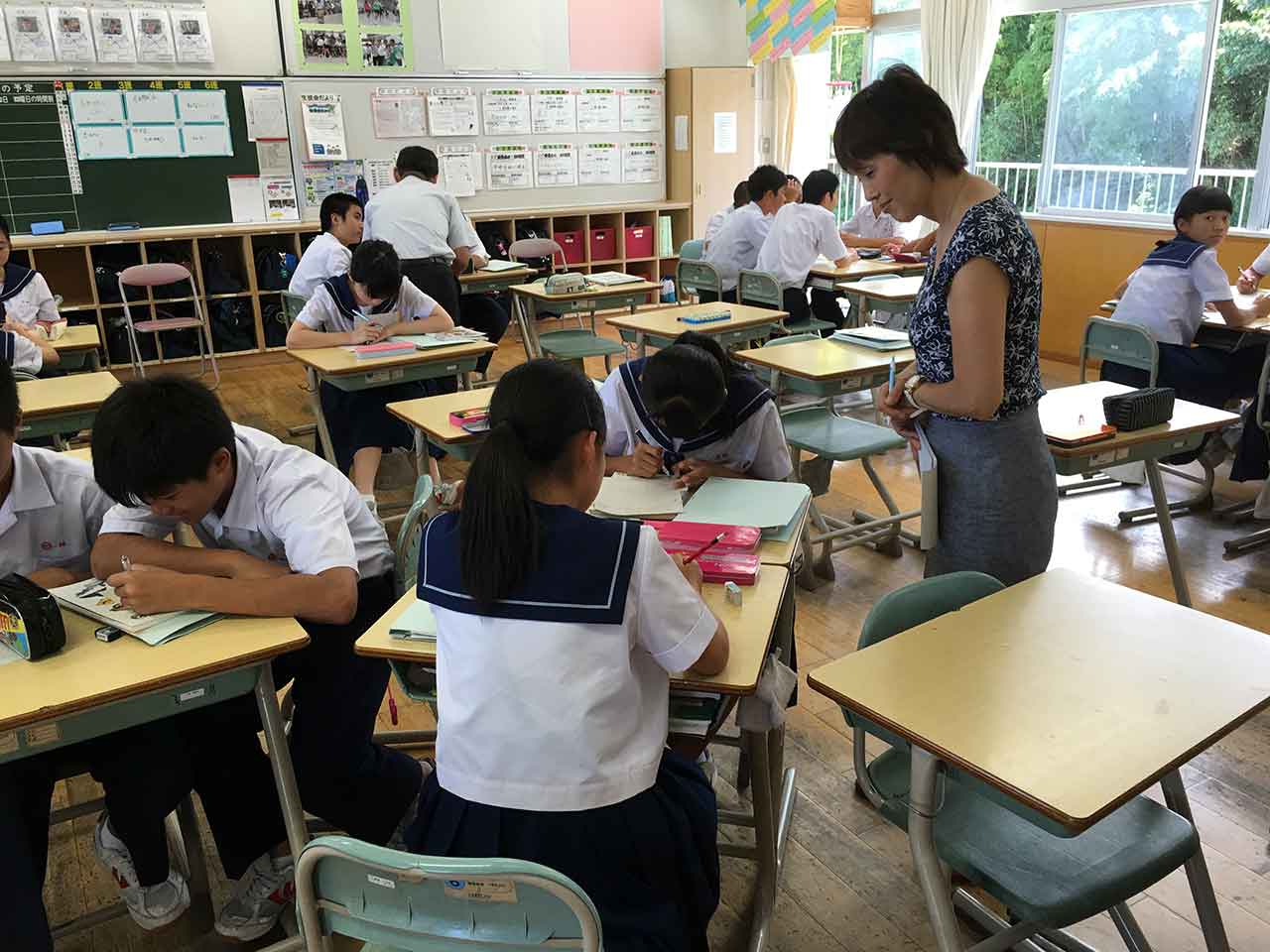 那珂川北中学校 授業見学