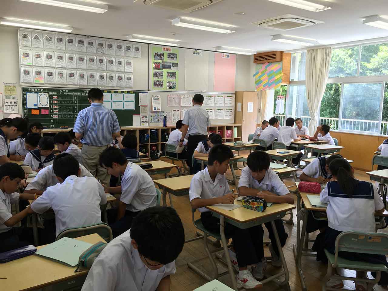 那珂川北中学校 授業見学