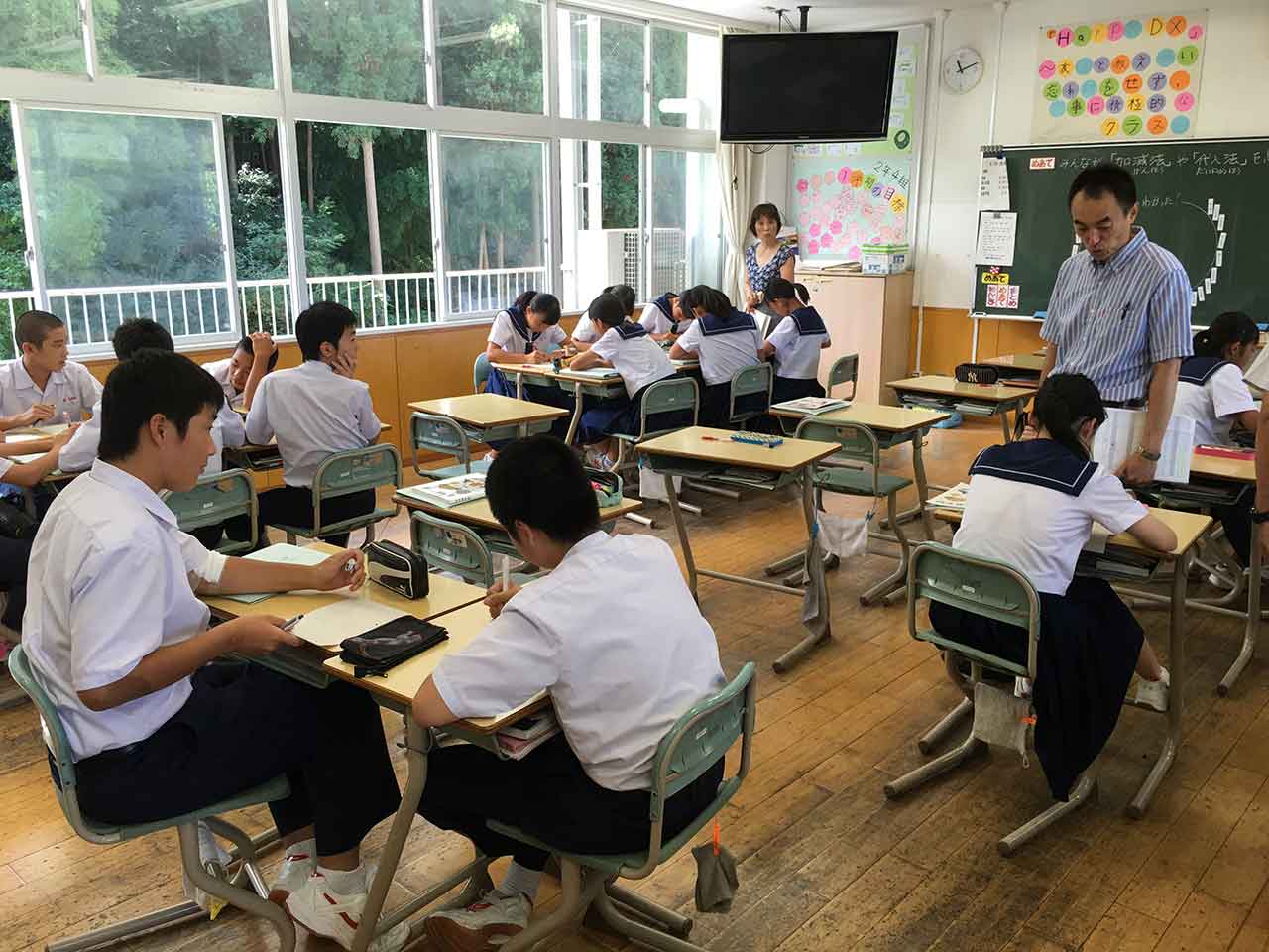 那珂川北中学校 授業見学