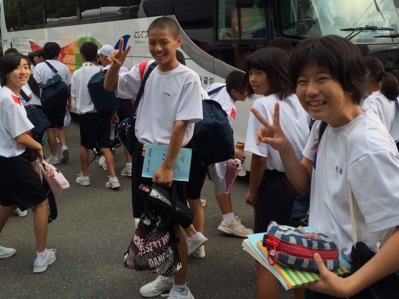 那珂川北中学校 平成28年度 自然教室