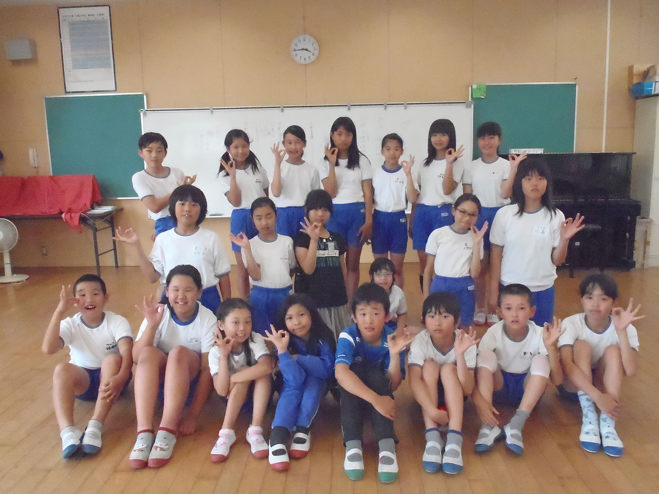 那珂川北中学校　そよかぜフェスタ出演　片縄小学校ダンスクラブ