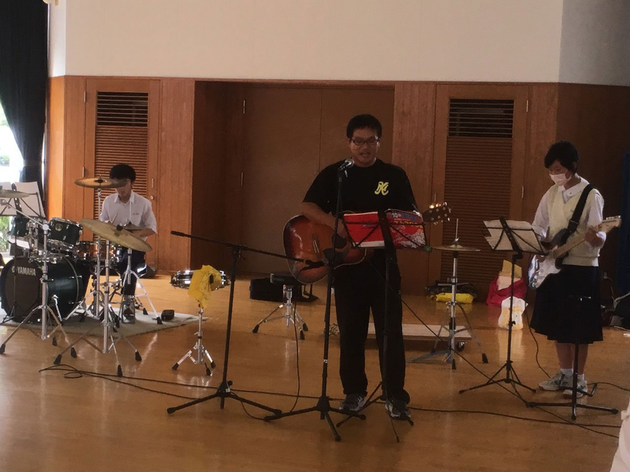 那珂川北中学校　そよかぜフェスタ出演　quanta