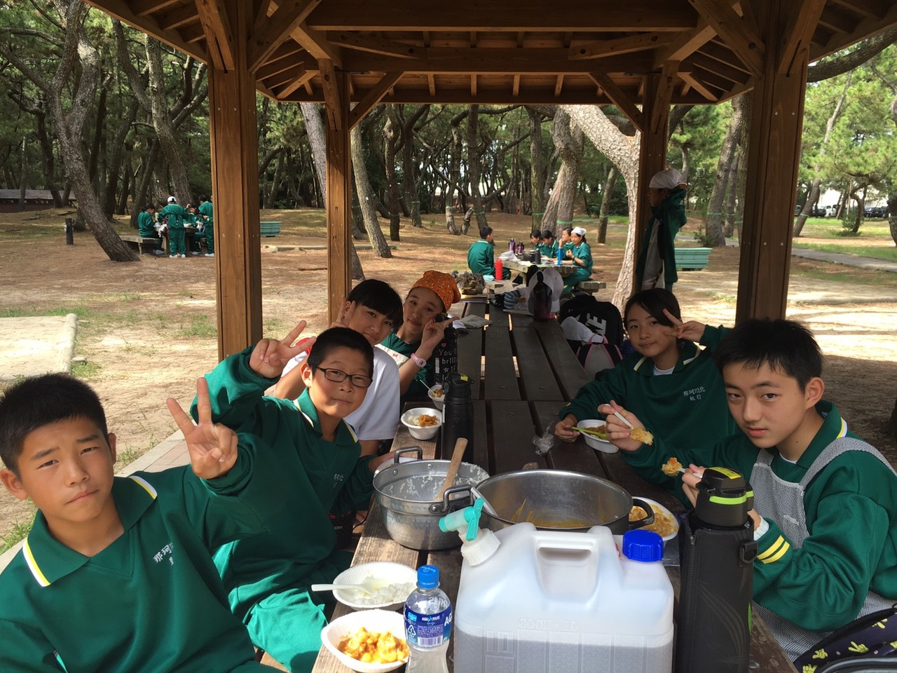 那珂川北中学校 平成29年度 自然教室