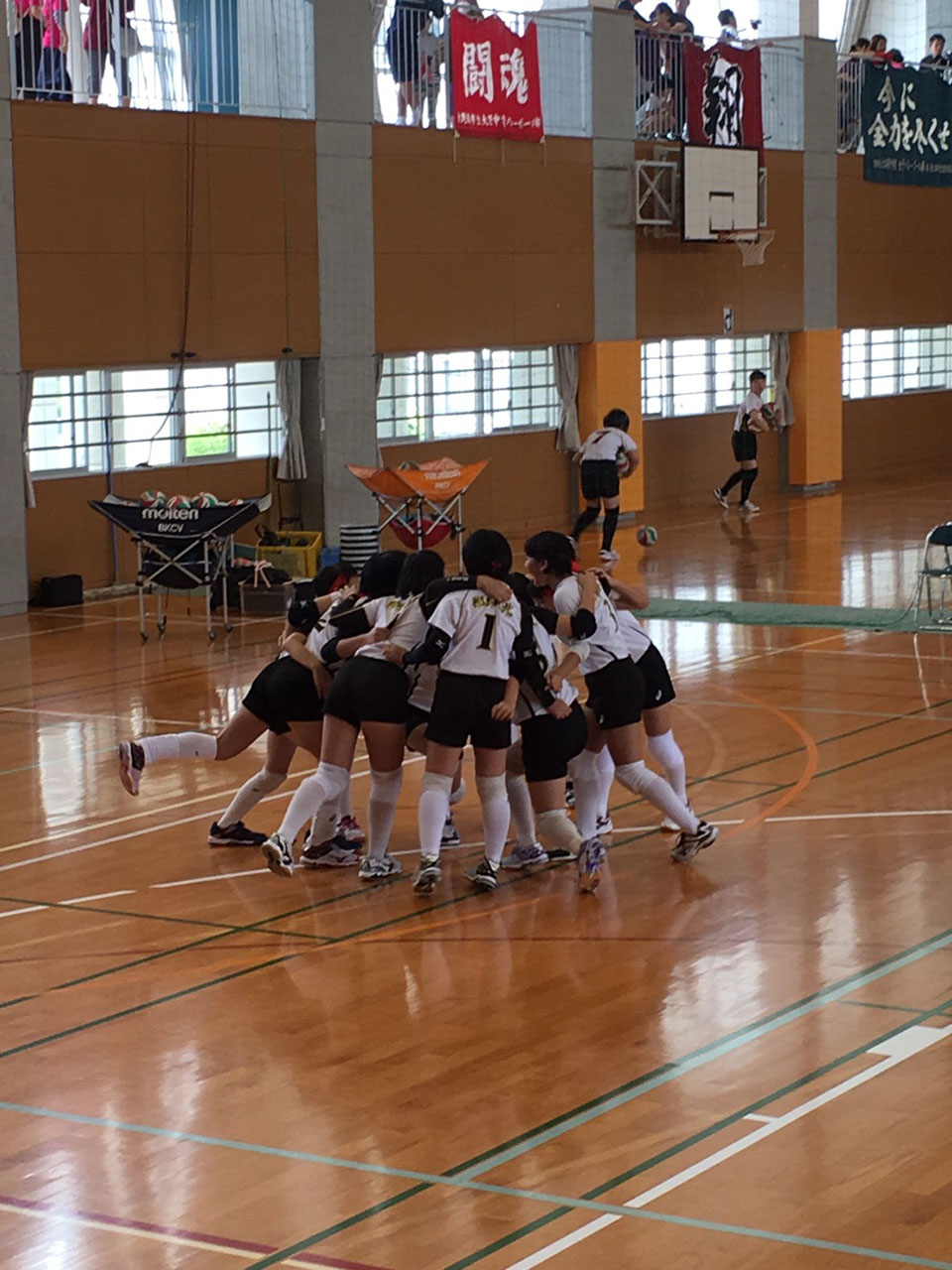 那珂川北中学校 新人バレーボール大会