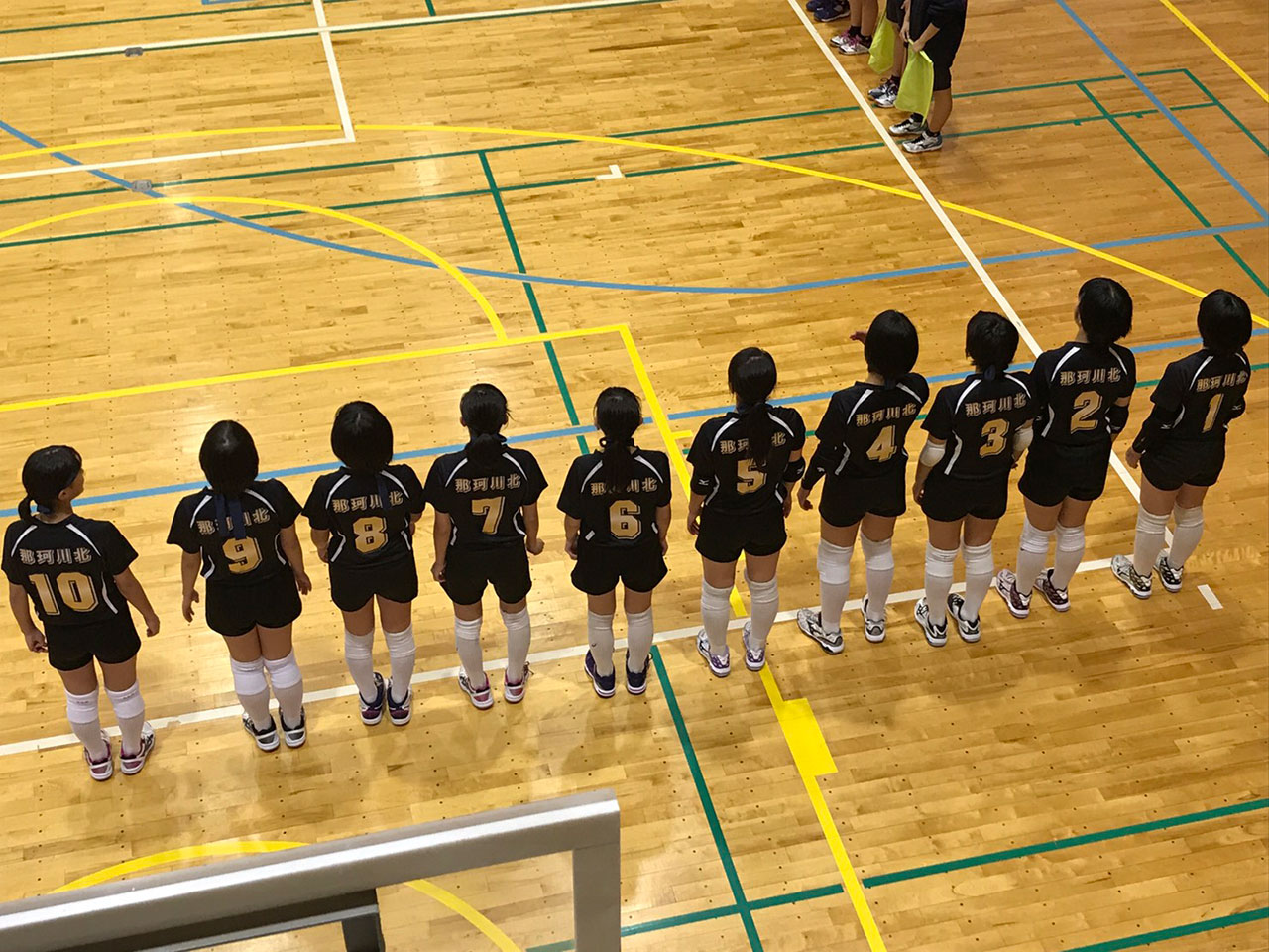 那珂川北中学校 新人バレーボール大会
