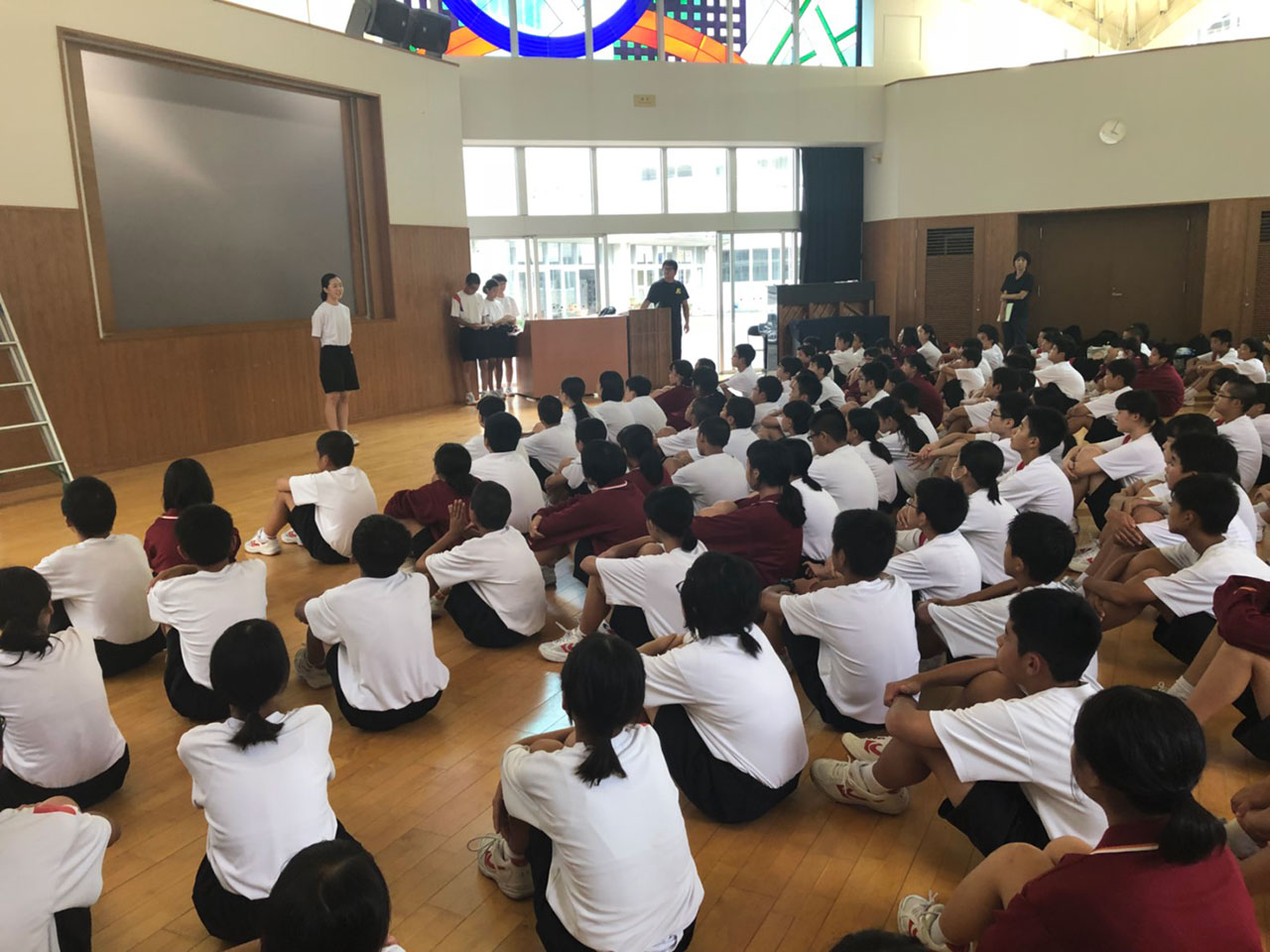 那珂川北中学校 自然教室