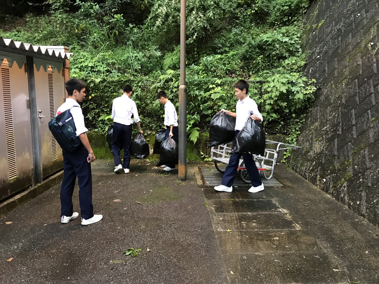 那珂川北中学校 ウェルカムスクール保護司会