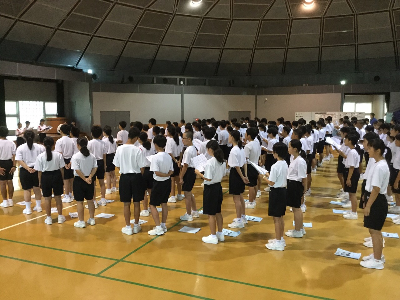 那珂川北中学校 令和元年度自然教室