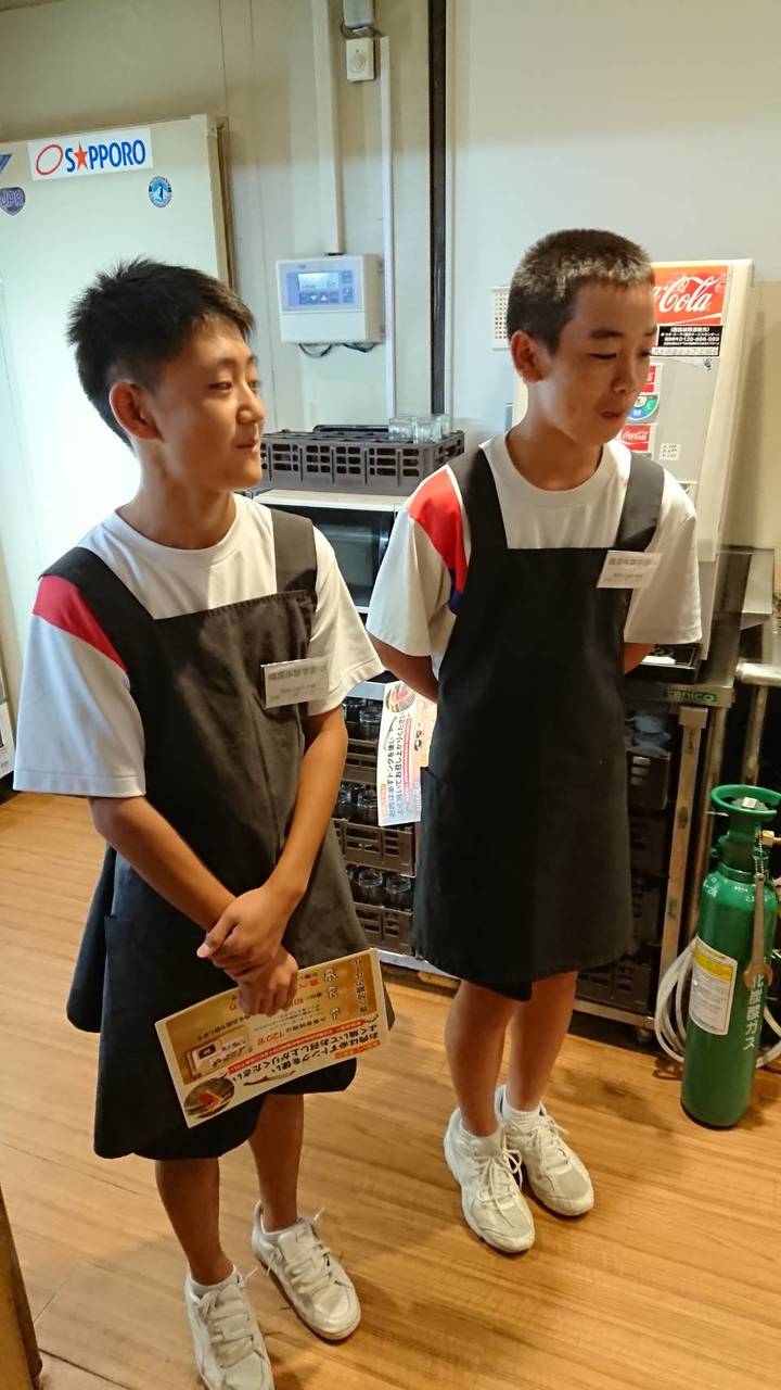 那珂川北中学校 ２年生の職業体験